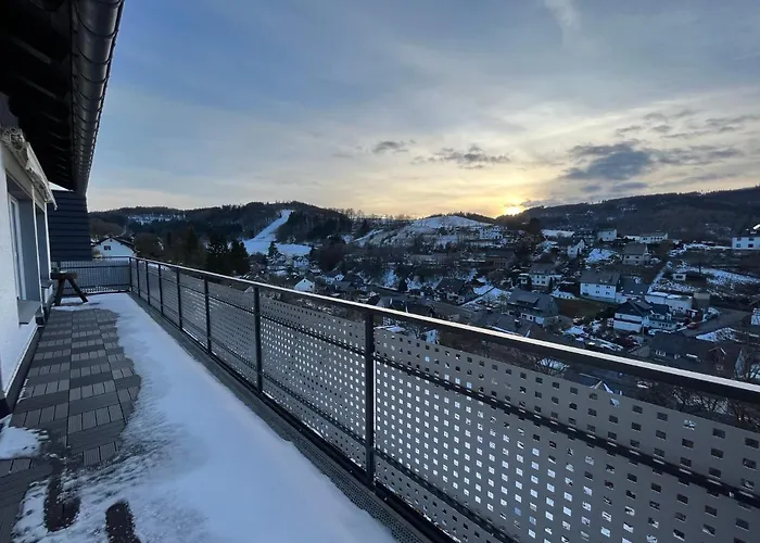 Panoramablick Schwalefeld 아파트 빌링겐