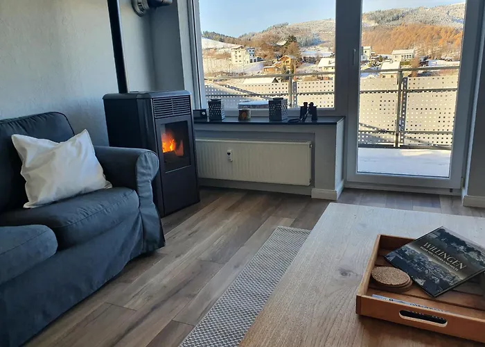 아파트 Panoramablick Schwalefeld